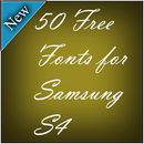 50 Free Fonts for Samsung S4 APK