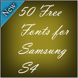 ikon 50 Free Fonts for Samsung S4