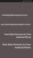 50 Free Fonts for Samsung S4 تصوير الشاشة 1