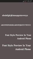 50 Free Fonts for Samsung S4 تصوير الشاشة 2