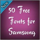 ikon 50 Free Fonts for Samsung