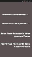 Poster 50 Free Fonts for Samsung