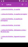 Violetta Musica y Letras syot layar 3