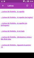Violetta Musica y Letras تصوير الشاشة 3