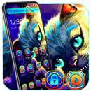 Colorful Devil Cat Theme APK