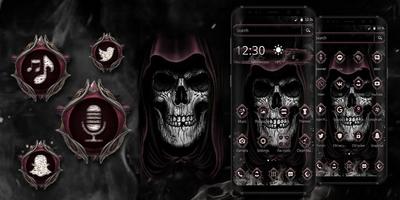 Devil Dark Skull Theme Ekran Görüntüsü 3
