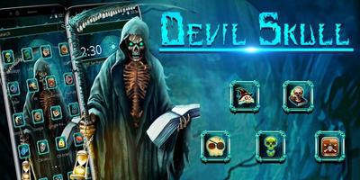 Devil Cool Skull Theme syot layar 3