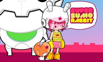 Super Sumo Rabbit Affiche