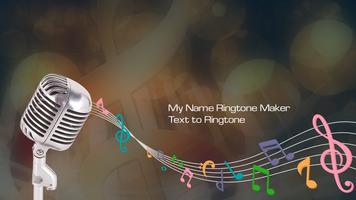 My Name Ringtone Maker - Write Affiche