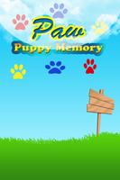 Paw Puppy Memory Affiche