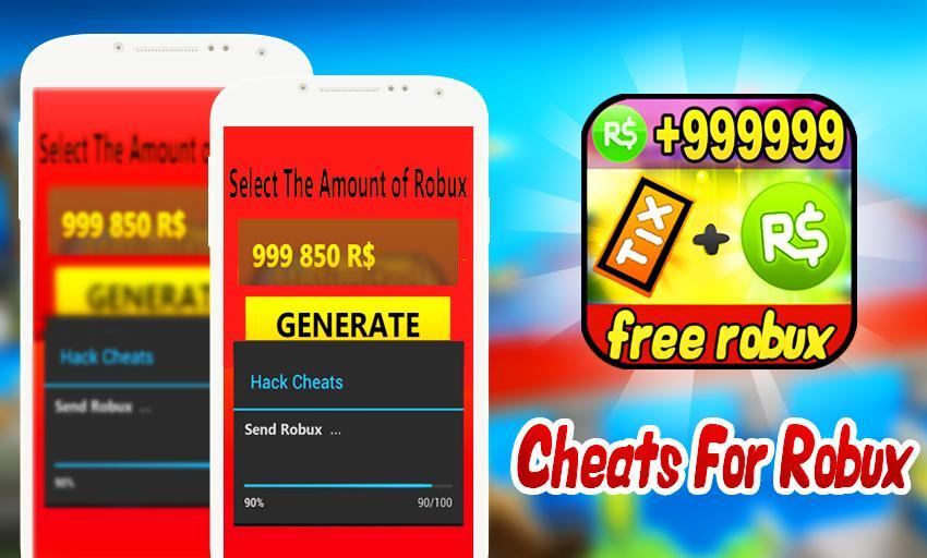 Cheats Free Robux And Tix For Roblox Prank For Android Apk Download