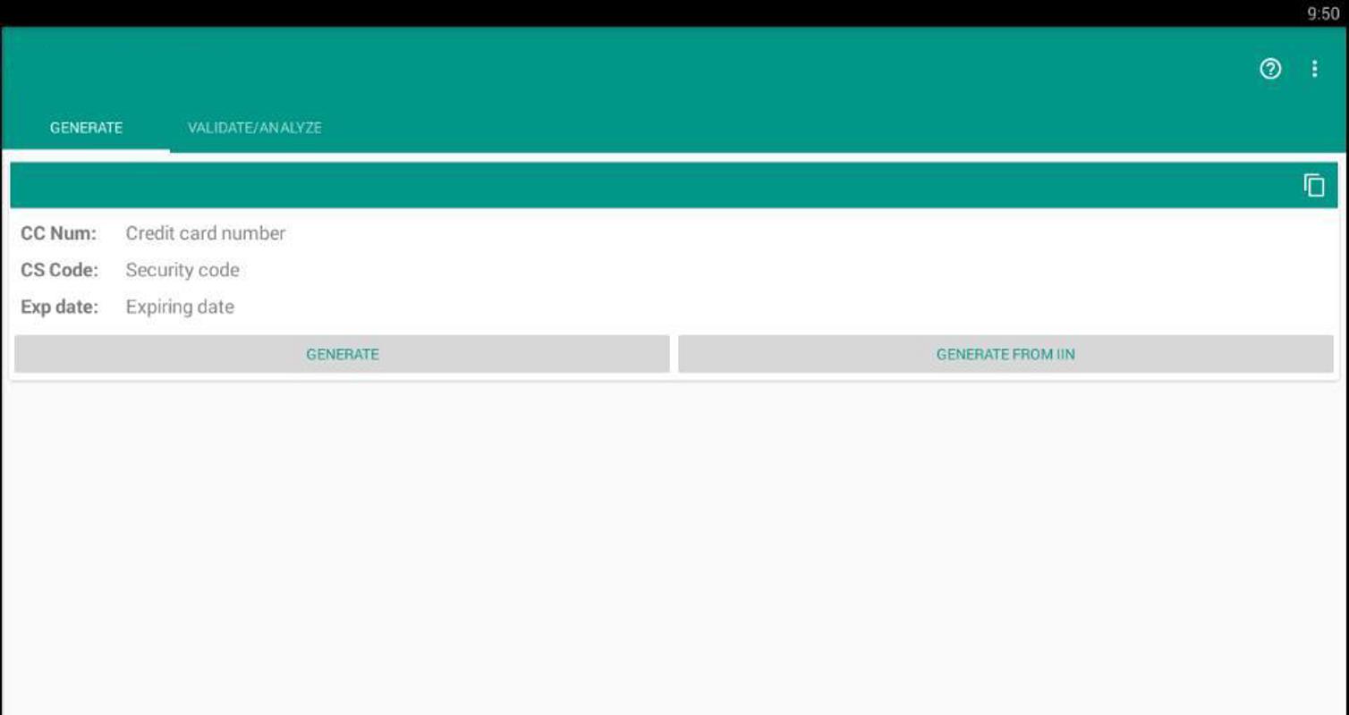 Credit generator Credit generator