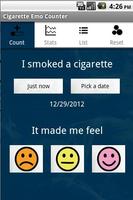 Cigarette Emo Counter اسکرین شاٹ 2
