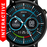 Space-X Watch Face Interactive