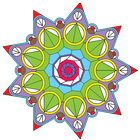 Mandala coloring & meditations icon