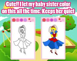 Princess coloring capture d'écran 1