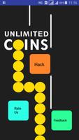 Prank for Snakes Vs Blocks Unlimited Coins - Prank ảnh chụp màn hình 3