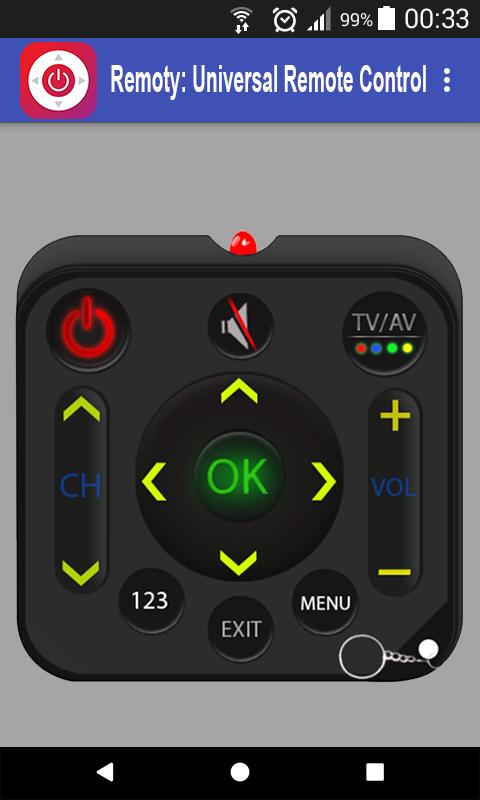 Remoty XY. Remote Control for the elderly. Control old