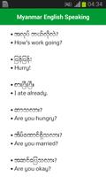 Myanmar English Speaking capture d'écran 2