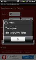 Knitting Wool Calculator スクリーンショット 1