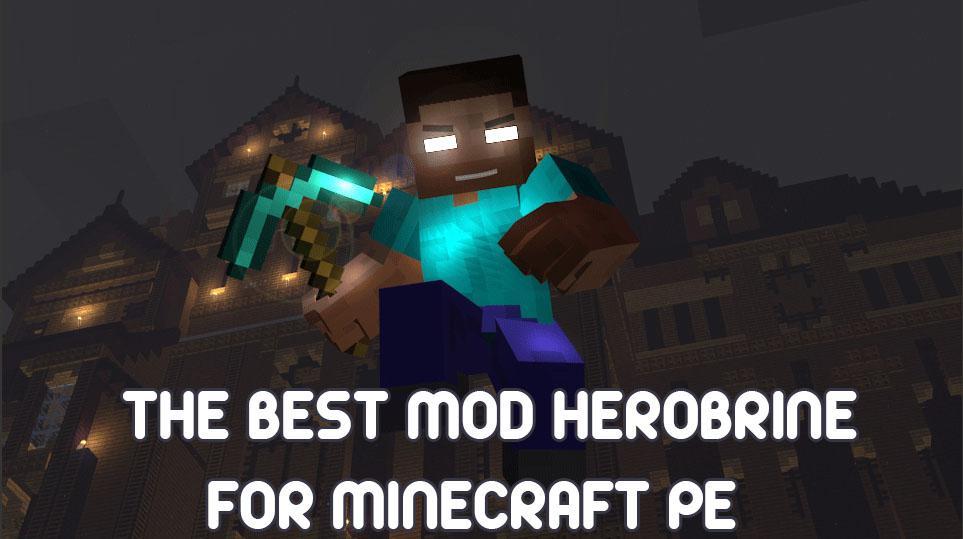 Mod Herobrine Boss For Minecraft Pe 18 For Android Apk Download