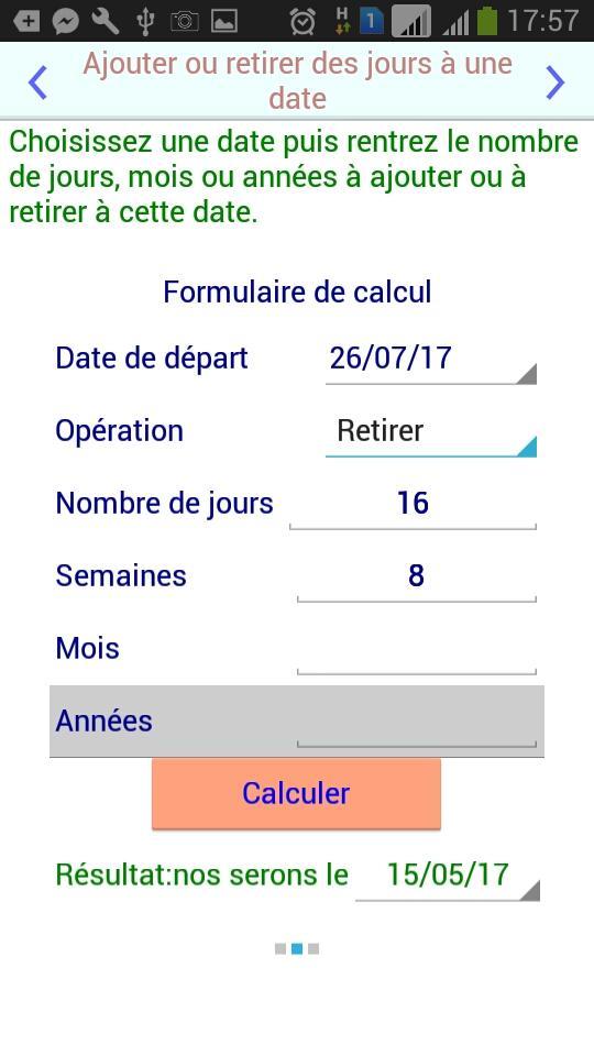 Calcul date for Android - APK Download