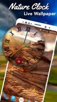 Nature Clock Live Wallpaper screenshot 1