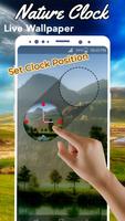 Nature Clock Live Wallpaper screenshot 3