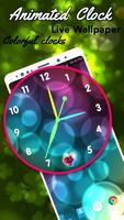 Live Animated Clock Wallpaper Affiche