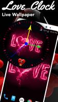 Love Clock Live Wallpaper capture d'écran 2