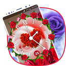 Rose Clock Live Wallpaper 🌹 aplikacja