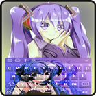 anime keyboard theme ไอคอน