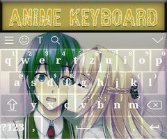 anime keyboard theme تصوير الشاشة 3