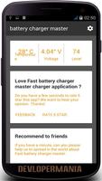 battery charger master اسکرین شاٹ 1