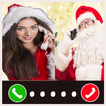 Christmas call Santa Claus and chating with Santa