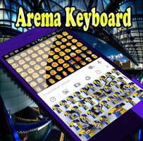 Arema Emoji Keyboard Themes Affiche