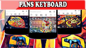 Keyboard For As Roma Fans poster