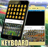 Rosario Central Keyboad Themes imagem de tela 3