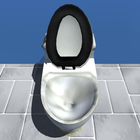 Money down the toilet icon