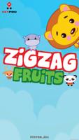 ZigZag Fruits ポスター