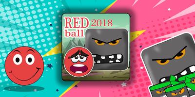 New Red Ball Adevnture 2018 پوسٹر