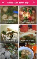 resep bakso sapi kenyal & gurih plakat