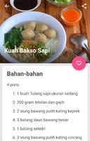 resep bumbu bakso lezat & nikmat capture d'écran 2