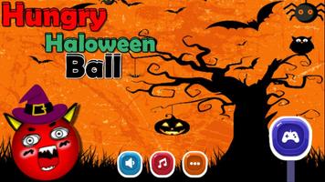 Hungry haloween Ball Affiche