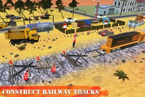 City Builder Train Railway Construction 2018 اسکرین شاٹ 2