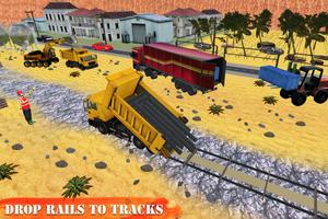 City Builder Train Railway Construction 2018 اسکرین شاٹ 3