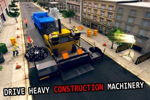 Mega City Road Construction-poster