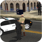 Police Car Chase Crime City Driving Simulator 3D アイコン