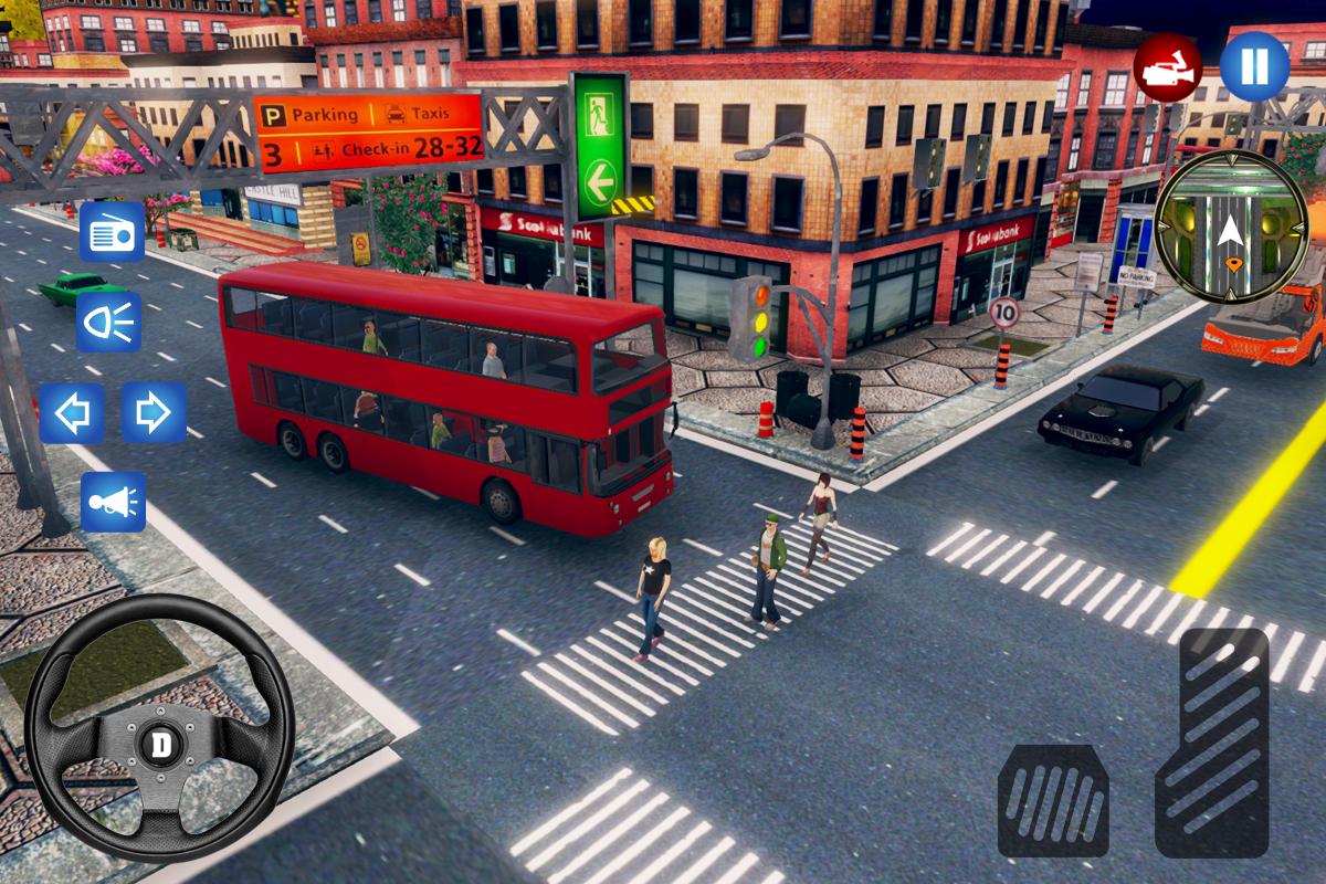 Сити бус симулятор. Bus Driving game VR.