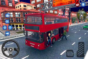New City Bus Driver Simulator 2018 Pro Game постер